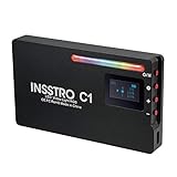 [Leicht und tragbar] - Diese Videoleuchte hat ein Taschenformat von nur 170 * 45 * 15 mm. Ultradünne, leichte nur 210 g. Kommt mit einer Schutztasche.