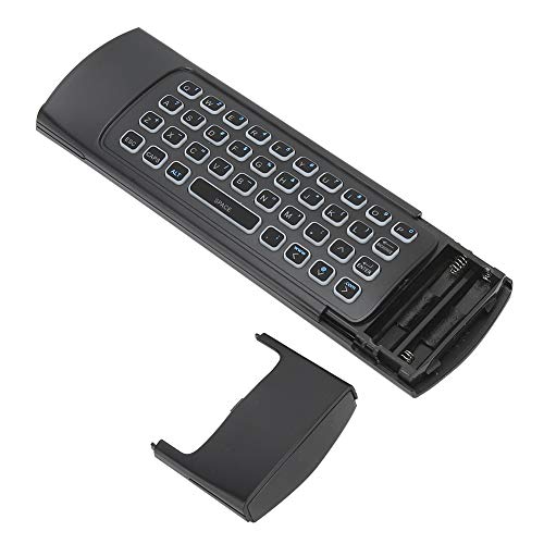 Clavier Télécommande sans Fil, Multifonctionnel Universel Léger Rétroéclairage 6 Axes Télécommande Portable pour Android Smart TV Box Keyboardmouseset