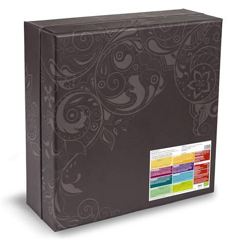 Image of Creano Organic Herbal Tea Gift Set inchOrganic Herbal Tea inch - 9 Pyramid Tea Bags in 9 Different Varieties - 22,5 g*