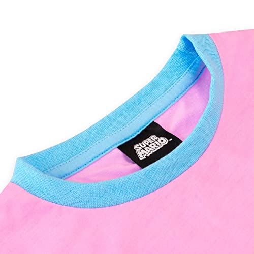 Super Mario Girls Gaming Pajamas Nightwear for Kids 8 Multicolor4