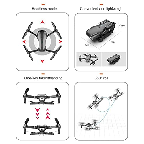 Mini dron plegable con cámara 4K HD y autonomía de 30 minutos 6