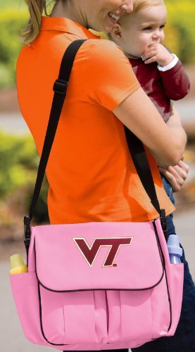 Broad Bay Virginia Tech Hokies Diaper Bag Best Virginia Tech Baby Shower Gift for DAD or M