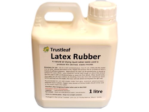 1 Litre Liquid Latex / Dipping Rubber - for Mould Making / Casting / Special Effects