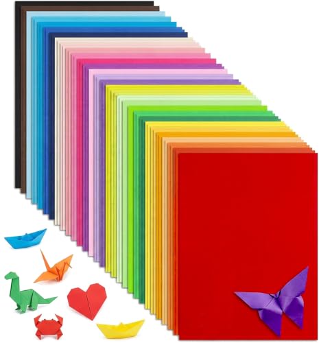 Image of 60 Sheets Coloured Card A4, 230GSM Thick Rainbow Craft Cardstock, 30 Assorted Colours Cards Paper for DIY Arts, Sketch, Scrapbook, Birthday Party Decorations, Cutting Paper and Children's Arts