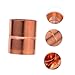 FIXOSHEE 5pcs Copper Connector Kit Hvac Systems Straight Coupling Fittings Easy Install to Wire Connectors Industrial Accessories