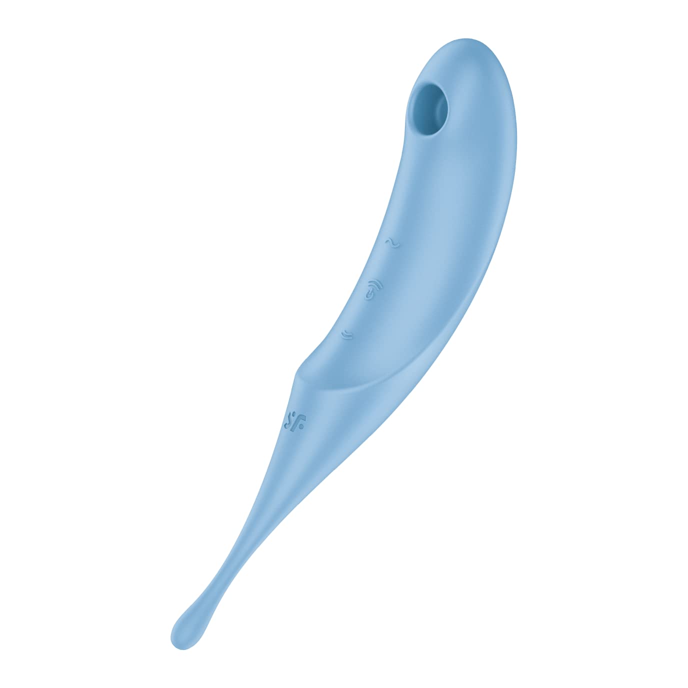 Satisfyer Twirling Pro Vibrator | Air-Pulse & Lay-On | USB Rechargeable | Waterproof (IPX7) | Adult Sex Toy for Women | Ultimate Pleasure | Silent Functionality | Colour: Blue