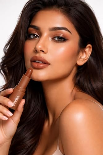 Image of Mars-Matte Creamy Lipstick | Non-drying, Highly pigmented Lipstick | Shade- multisades, 3.8gm| (BROWN)