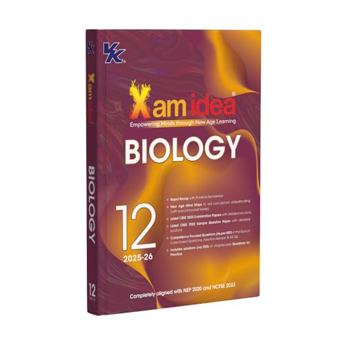 Xam idea Class 12 Biology | 2025-26 Edition | NEP & NCFSE Aligned...