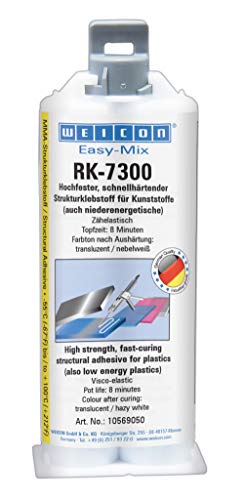 10569050 Easy-Mix RK-7300 50g Acrylat-Strukturkleber für Kunststoff und EPDM, cremeweiß