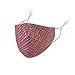 Produktbild 2PCS Damen Herren Bandana Multifunktionstuch Wiederverwendbar Waschbar Mundschutz mit Pailletten Stoffmaske Sportmaske Verstellbarere Atmungsaktiv Halstuch Schals (Pink)