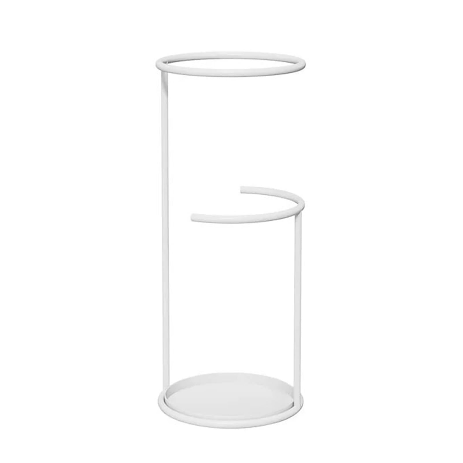 ZFUCMAYL Entryway Umbrella Stand Rack,Iron Umbrella Storage Organizer with Hooks,Height 60cm,Space-saving for Home Shop Schools Hotels(Color 1)