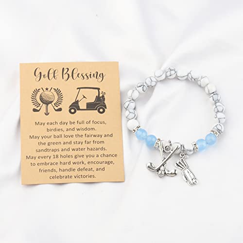 MYOSPARK Golfer Gift Bracelet for Golf Lovers2