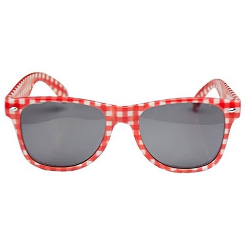 Orlob KOR47577-18 Zubehör Brille, rot-weiß kariert Cover