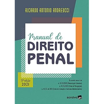 Capa do livro Manual de direito penal