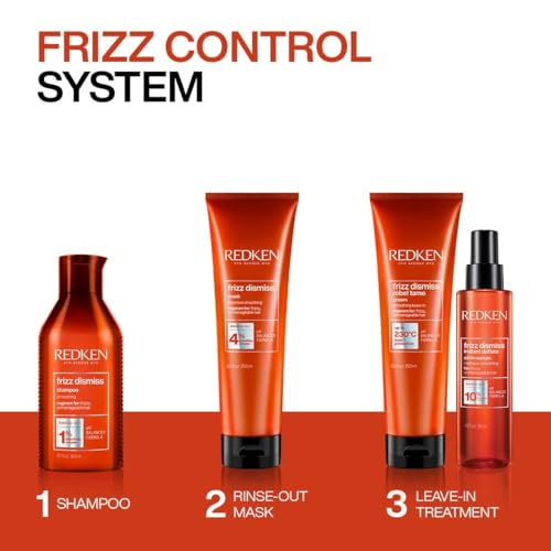 Image of Redken Frizz Dismiss Instant Deflate Oil-In-Serum