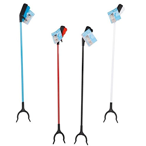 Preisvergleich Produktbild 83cm Greifzangen, Greifer für Senioren, Müllzangen, Abfallgreifer, Greifarm, Greifhilfe, Gartenzange, Reinigungswerkzeug