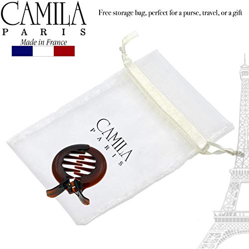 Camila CP1362 French Hair Clip For Women, Girls Round Fish Hair Claw Clips Ponytail Holder Fashion Durable And Styling Hair Accessories thumb #4