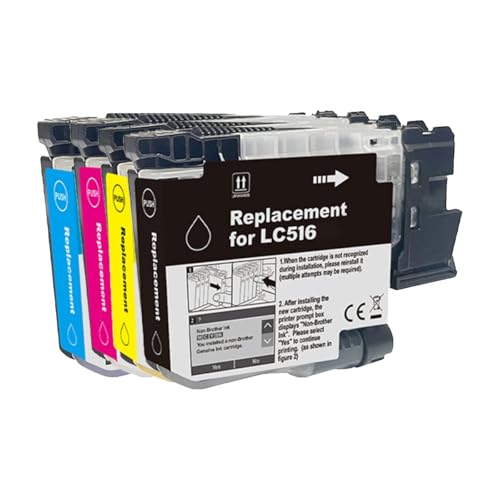 Cartouche LC516XL pour éviter les pannes d'encre sur DCP-J4950