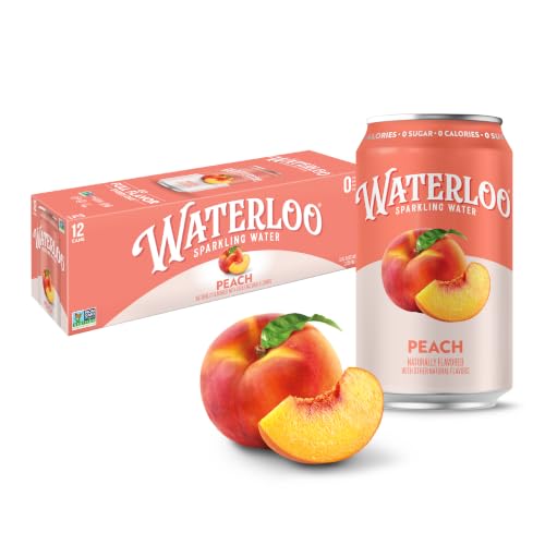 Sparkling Water Peach Naturally Flavored with other Natural Flavors