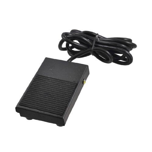 Aexit TFS-1 AC Control electrical 250V 10A SPDT NO NC Good performance Rubber Momentary Power Foot Pedal Switch Footswitch