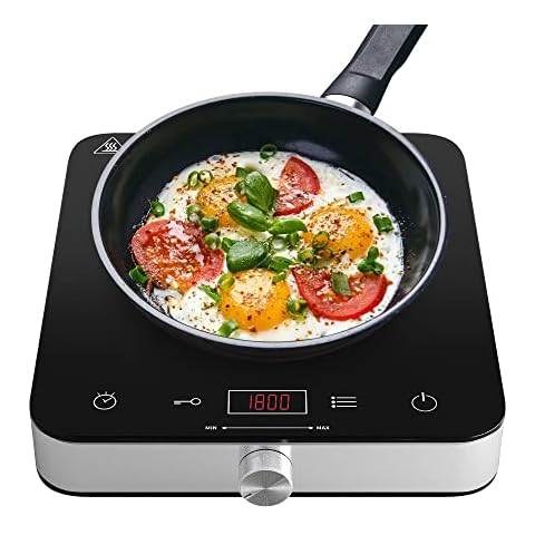COOKTRON Induktionskochfeld 2000W mit schnellem Aufwärmmodus Cover