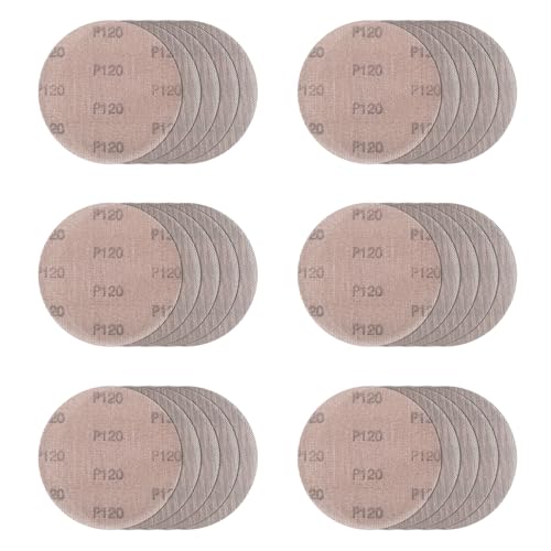 Disques abrasifs sans poussière grain 120 pour éliminer les blocages sur plâtre et bois