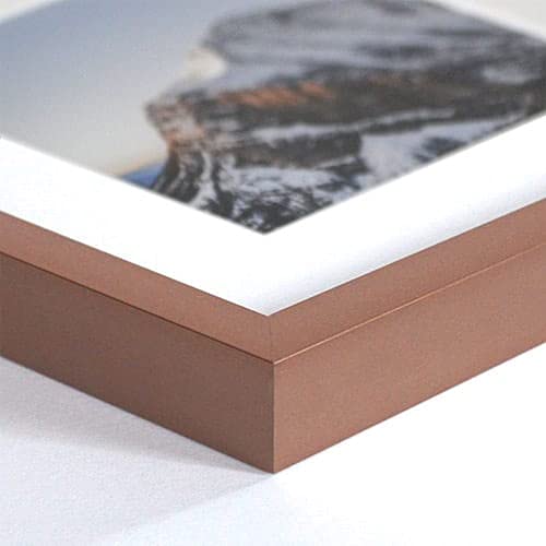 Frame It Easy 5 x 14 Rose Gold Metal Frame (Ashford)