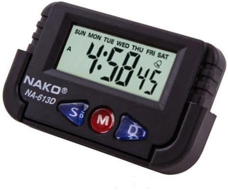 Orret Home Dijital Küçük Masa ve Araç Saati, Alarm ve Kronometre Özellikli, Pomodoro Ders Çalışma Saati, Sporcular ve Zamanla Yarışanlar İçin İdeal (1)