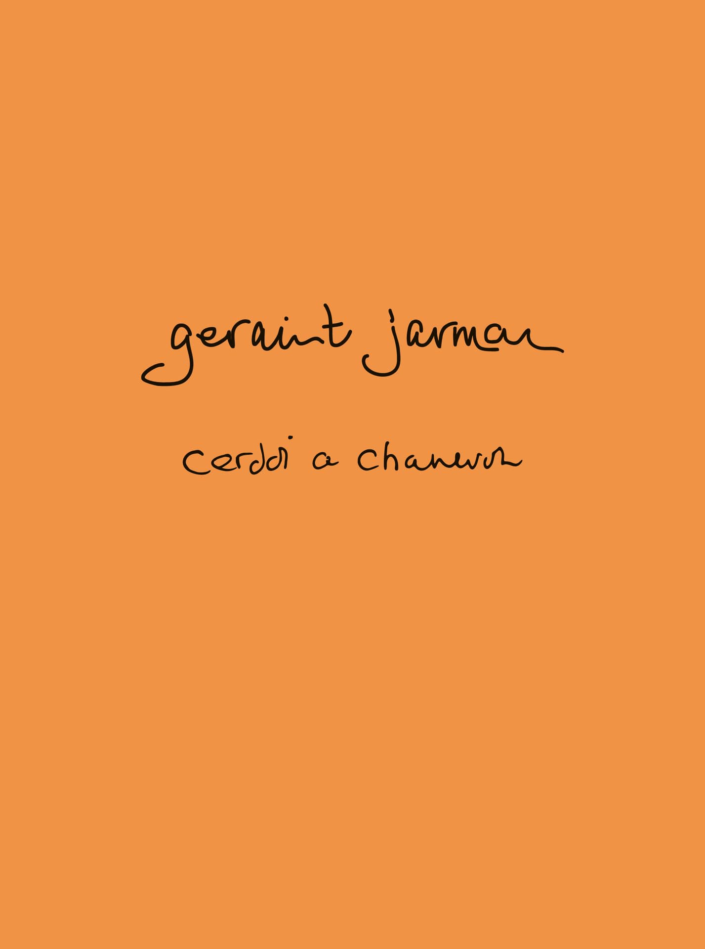 Geraint Jarman - Cerddi a Chaneuon