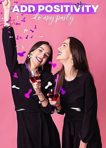 30 pitillos con confeti para fiesta de despedida miniatura 2