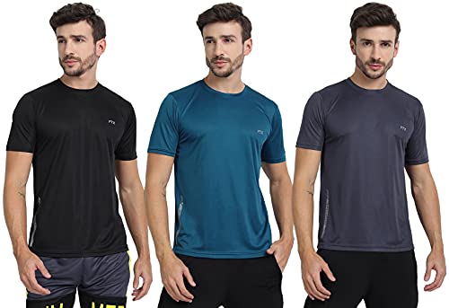 Image of FTX Men's Solid Regular Fit T-Shirt
