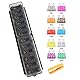 Aiqeer KFZ 12-Fach Sicherungshalter, 12V / 24V / 32V / 48V Universal Standard Blade Sicherungskasten, Sicherungsdose, Sicherungsblock, mit Feuchtigkeitsgeschützter Abdeckung und 10Pcs Flachsicherung