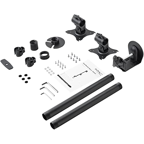 Support de bureau StarTech.com pour deux écrans verticaux ARMDUALV - 7