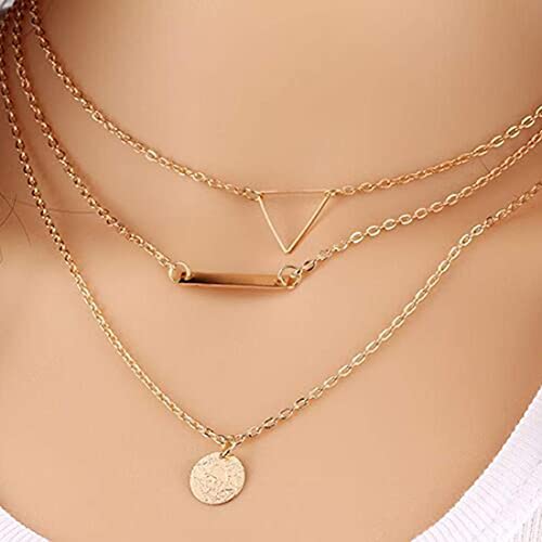 Plated Necklace and Earrings Set for Women (Style 8)