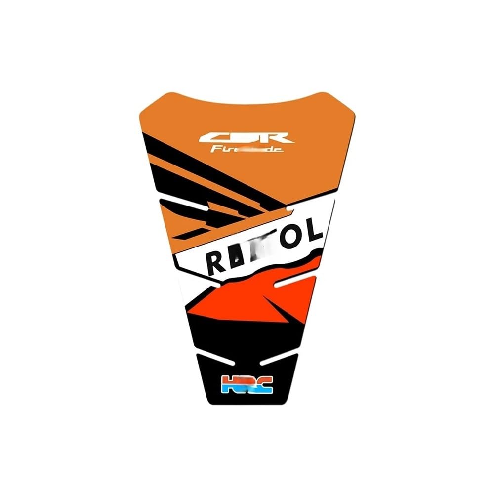 Motorcycle Fuel Tank Protector Motorcycle Fuel Tank Sticker for Ho&nda CBR VFR CBF Hornet FIREBLADE HRC(B4)