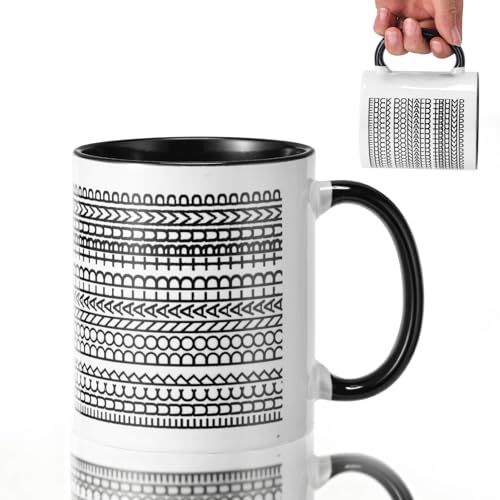 GLECTG Fuck Donald Trump Mug, 12 oz Ceramic Hidden Message Coffee Cup, Fuck Trump Mug, Funny Democrat Gifts, Anti MAGA Merchandise, FDT Gifts, Funny Coffee Cups, Political Liberal Merchandise