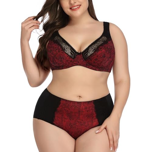 Soutien gorge grande taille en coton avec armatures lingerie pour femme
