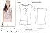 Style Arc Sewing Pattern - Lotti Knit Top (Sizes 04-16) - Click for Other Sizes Available