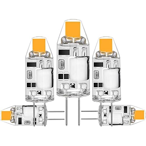 MUSUNIA g4 led Lampen, 2W COB LED Birnen ersetzt 20W Halogenlampen Cover