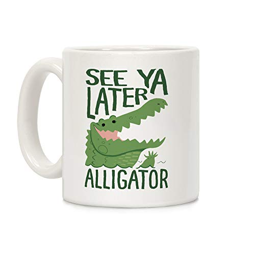 Alligator Crocodile Coffee mug Gifts for family and friends coffee lovers anniversary wedding Gifts Christmas Birthday gifts cups 11 oz