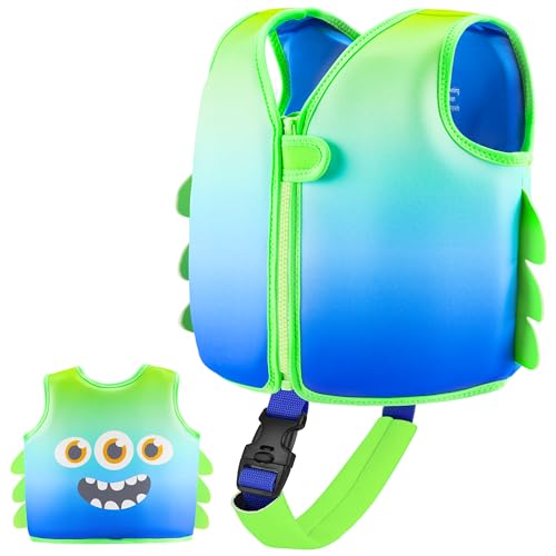 Chaleco de Natación para Niños y Niñas Apto para 1 a 3 Años o 3 a 6 Años (BGM,1-3)