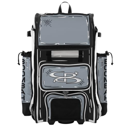 Boombah Rolling Catchers Superpack Animate Gray/White/Black