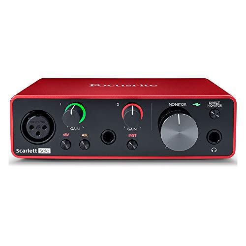 USB Audio Interface for Recording