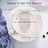 Espresso Cup and Saucer Set of 6, 6 oz Ceramic Cappuccino Barista Cup with Saucer, Stackable Coffee Mugs for Demitasse, Au Lait, Latte, Cafe Mocha, Tea, Birthday Day Thanksgiving Christmas Gift, White