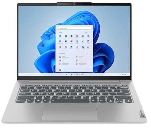 Image of Lenovo IdeaPad Slim 5 13th Gen Intel Core i5 13420H 14 inch(35.5cm) WUXGA OLED Laptop (16GB /1TB SSD /Win 11 /MSO Home 24 /Backlit KB /FHD Camera /Luna Grey /1.46Kg), 83HR000WIN