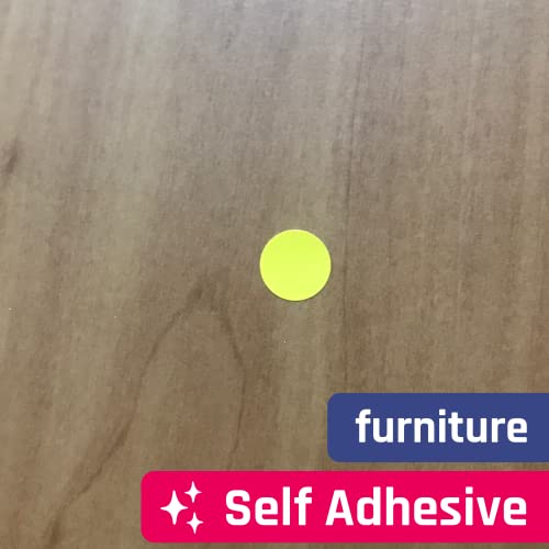 Image of 10 mm Adhesive Dots Label Stickers Self-Adhesive - (Pack of 15,000, Red)