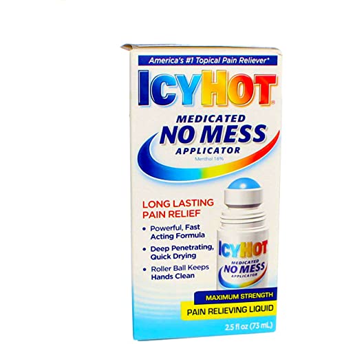 ICY Hot No Mess Applictor Size 2.5z ICY Hot Medicated No Mess Applicator