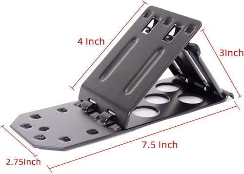 leadstand Radvorleger Unterlegkeil klappbar 4 Stück KFZ universal Wegroll-Stopp