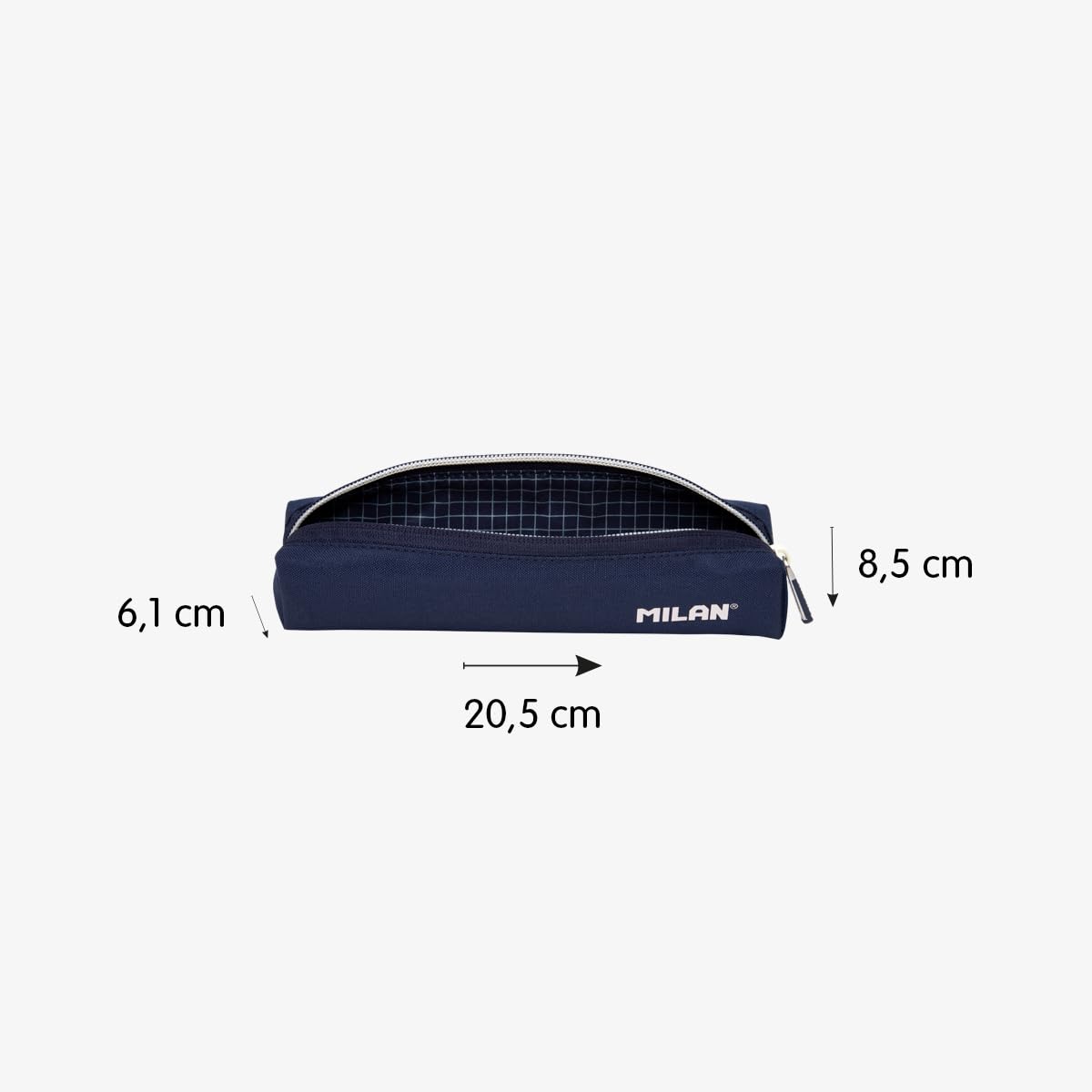 MILAN 1918 Collection Mini Case, Navy, Compact: 20.5 x 4.5 x 5 cm - Image 3
