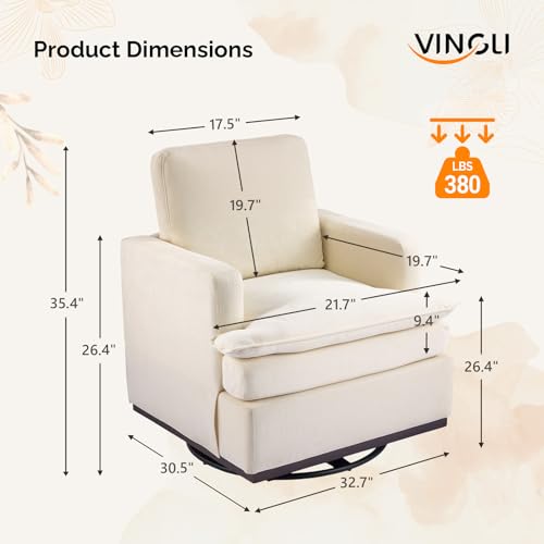 Sillón Plegable Chenille Beige miniatura 2